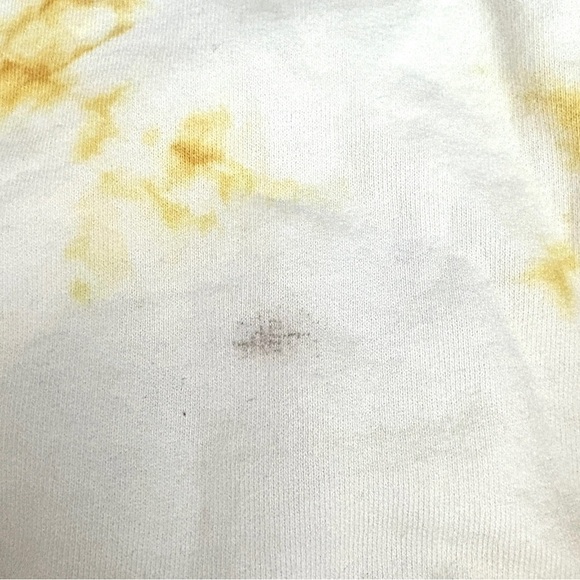 Clare V Yellow Tie-Dye Ruffle Sweatshirt - Picture 7 of 11